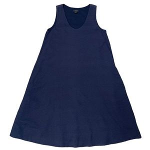 COS Navy Blue Midi Dress